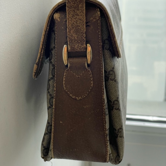 Vintage Gucci flap shoulder bag - Picture 6 of 16